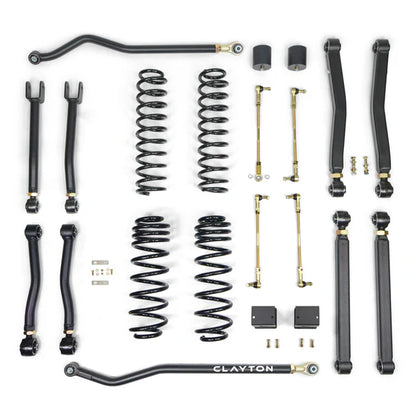 Jeep Wrangler 3.5" OVERLAND+ Lift Kit (2018+, JL)