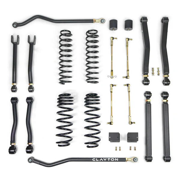 Jeep Wrangler DIESEL 2.5" OVERLAND+ Lift Kit (2020-2023, JL)