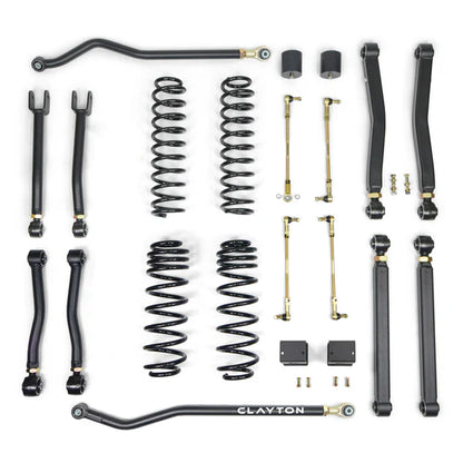 Jeep Wrangler DIESEL 2.5" OVERLAND+ Lift Kit (2020-2023, JL)