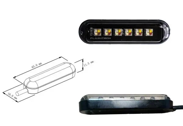 Magnetic Mini6 RGBW Rock Light